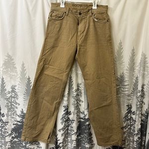 Dockers Utility style jeans. Khaki color 30x30 Mens jeans
